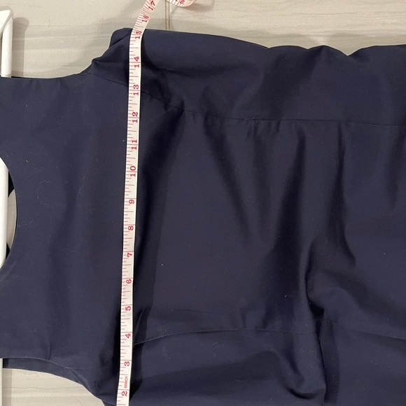 Patricia Pepe Deep Navy Blue Dress with a very flattering backless. - Picture 3 of 7